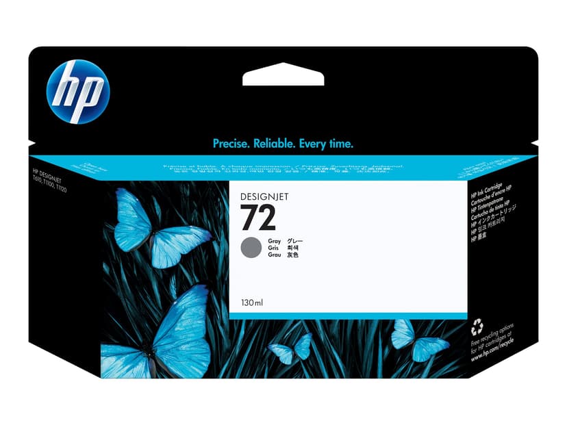HP Inkt Grå No.72 - T1100 130ml