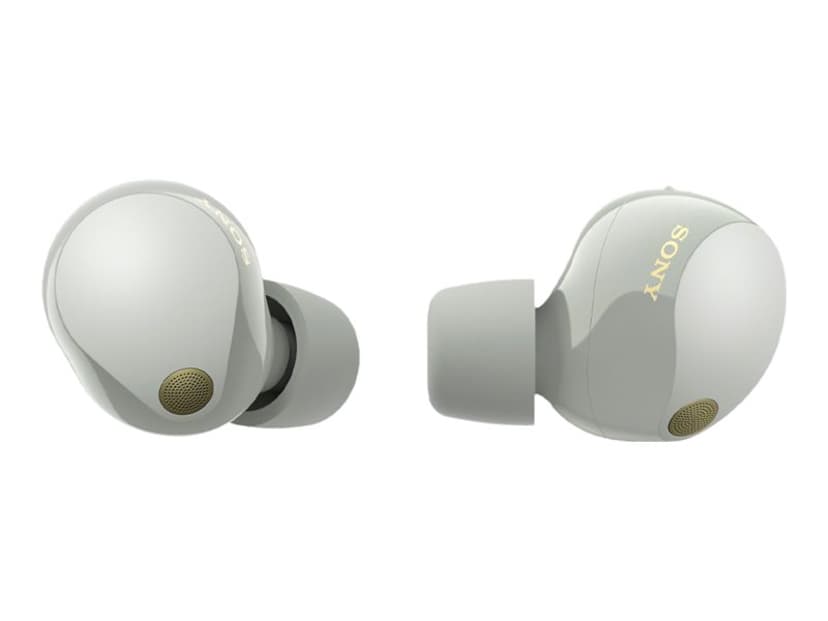Sony WF-1000XM5 Wireless Noise Cancelling Earbuds Stereo Sølv