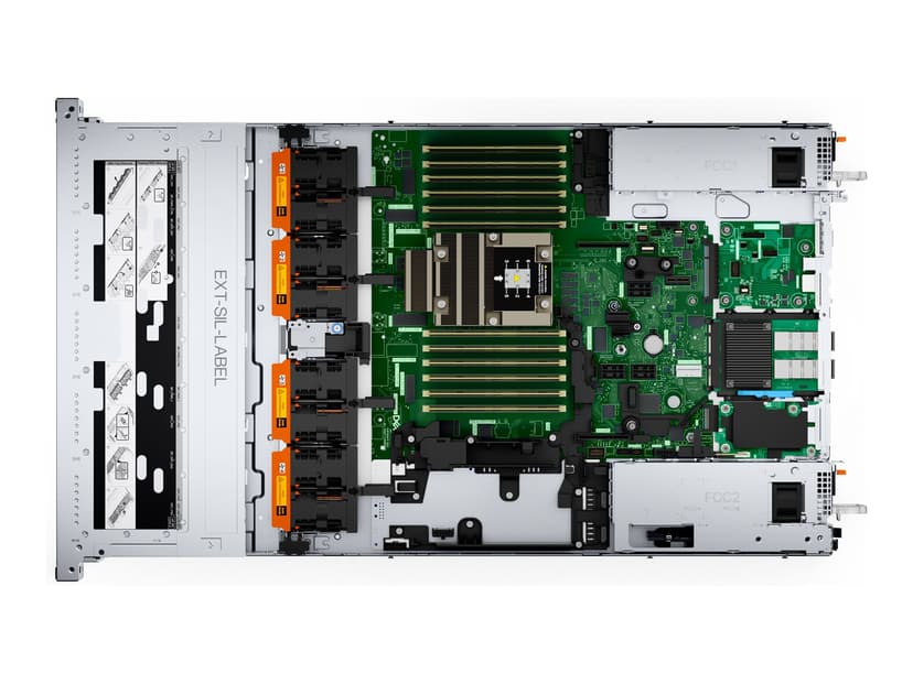 Dell PowerEdge P6615 AMD Epyc 9124 16GB 1x480GB SSD 2x800W