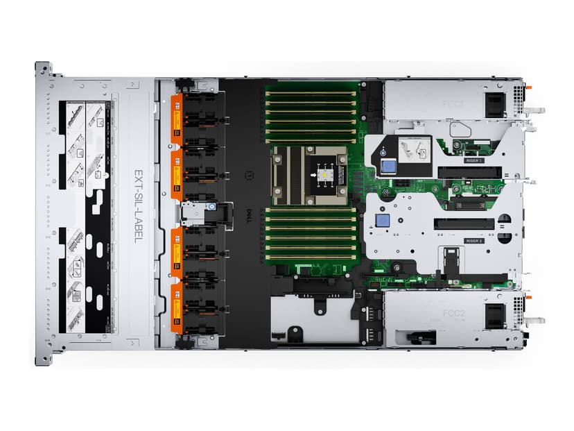 Dell PowerEdge P6615 AMD Epyc 9124 16GB 1x480GB SSD 2x800W