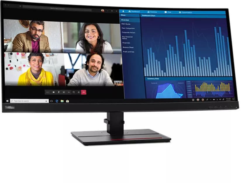Lenovo ThinkVision P34w-20 34" 3440 x 1440pixels IPS 21:9 60Hz