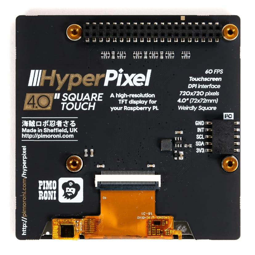 PIMORONI Hyperpixel 4.0 Wide Display For Raspberry-pi