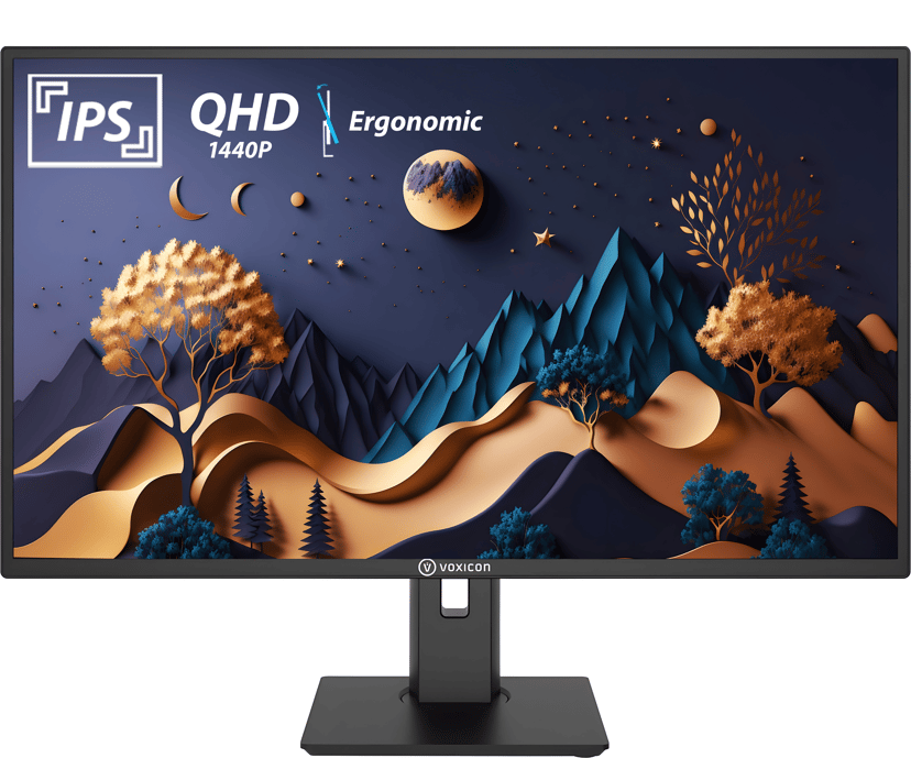Voxicon D32QOEF Ergonomic IPS Skjerm 31.5" 2560 x 1440pixels IPS 16:9 60Hz