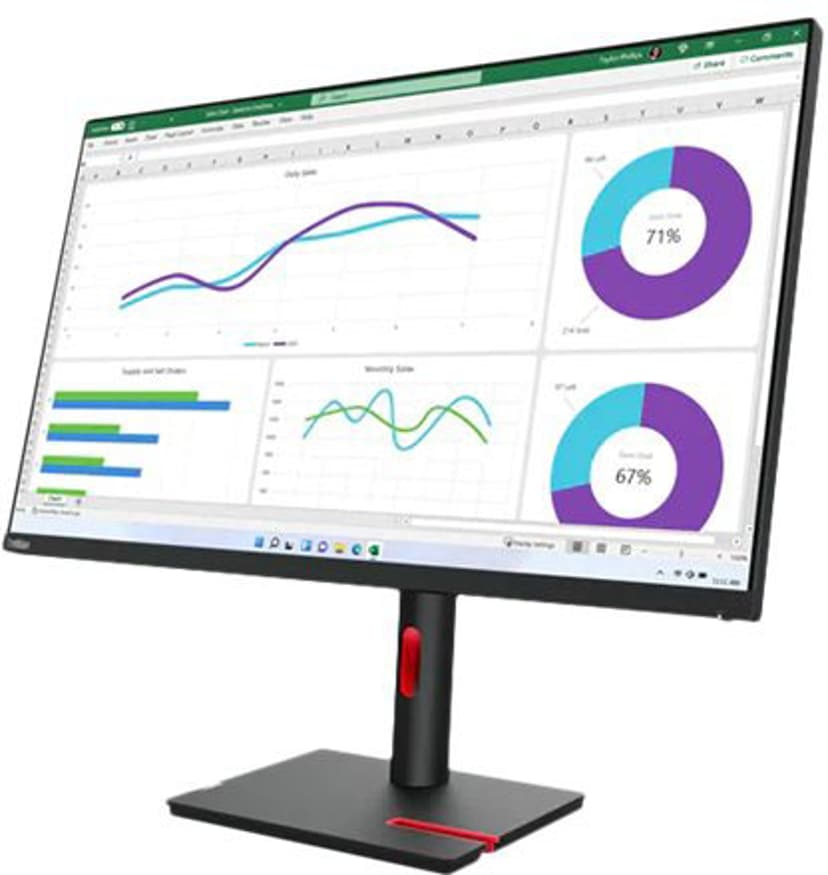 Lenovo ThinkVision T32h-30 31.5" 2560 x 1440pixels IPS 16:9 60Hz