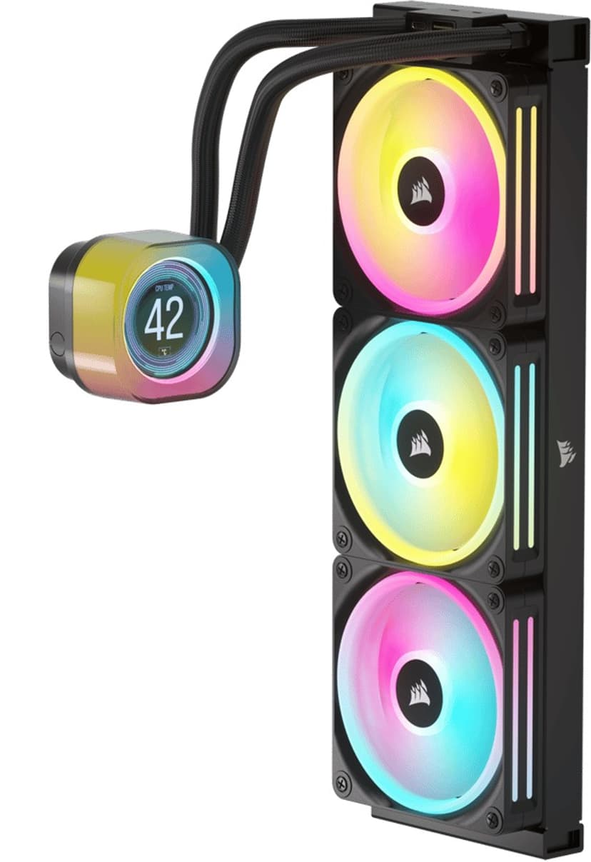 Corsair iCue Link H150i LCD AiO vattenkylare Svart
