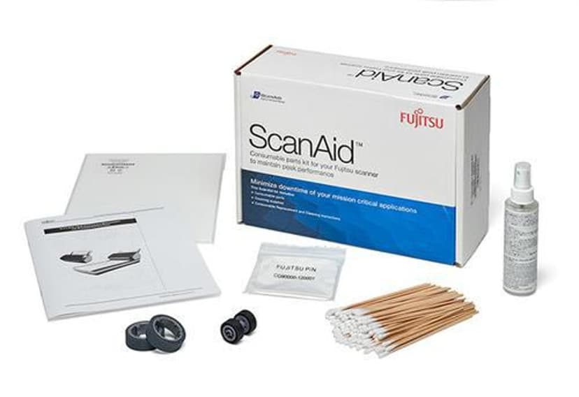 Fujitsu ScanAid Rengöringskit - FI-7160/7180/7260/7280