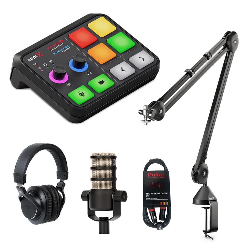 Røde STREAMER X Streaming Video Podcasting Bundle
