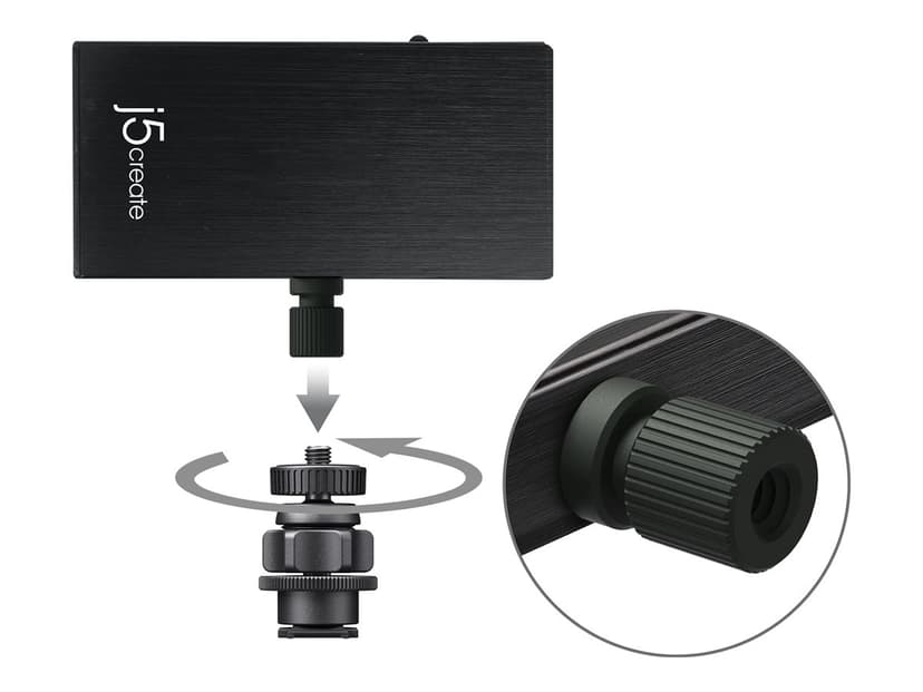 J5 Create JVA02 Live Capture Adapter HDMI to USB-C