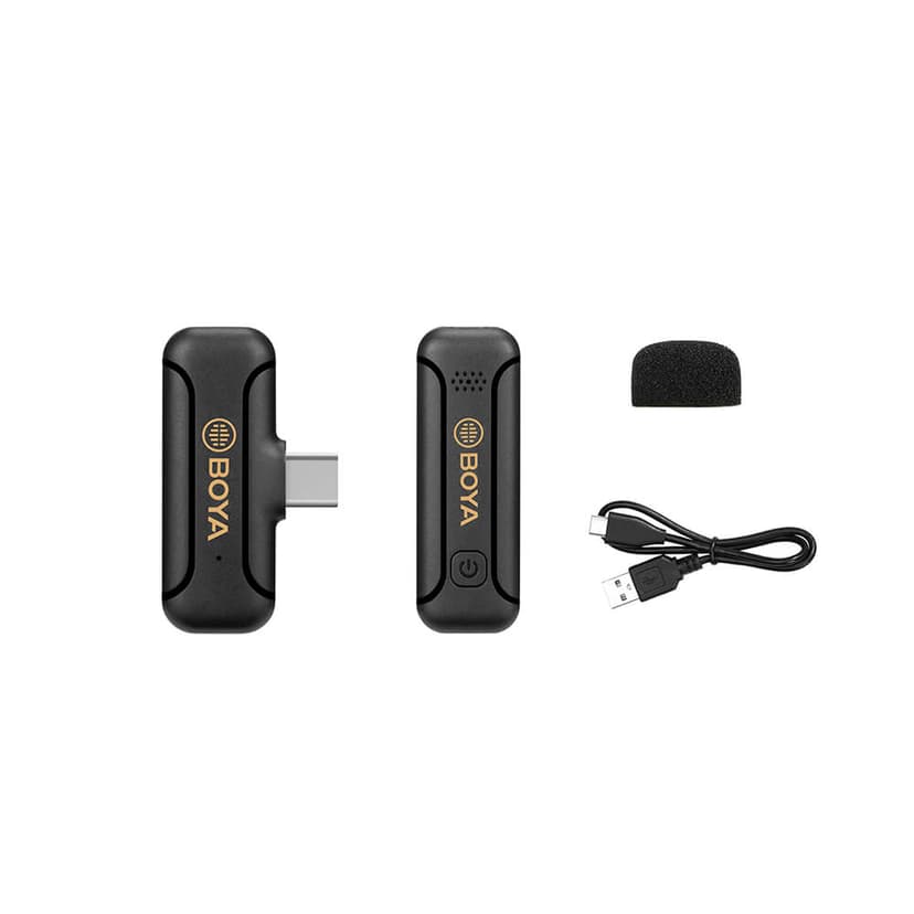 Boya BY-WM3T2-U1 trådløst mikrofonsystem for USB-C