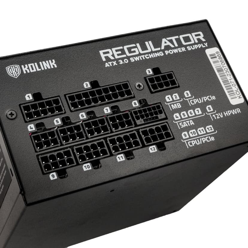 Kolink Regulator 1000W ATX PS2 80 PLUS Gold Nätaggregat