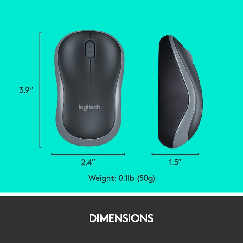 Logitech Wireless Combo MK270 Combo Trådlös Nordic