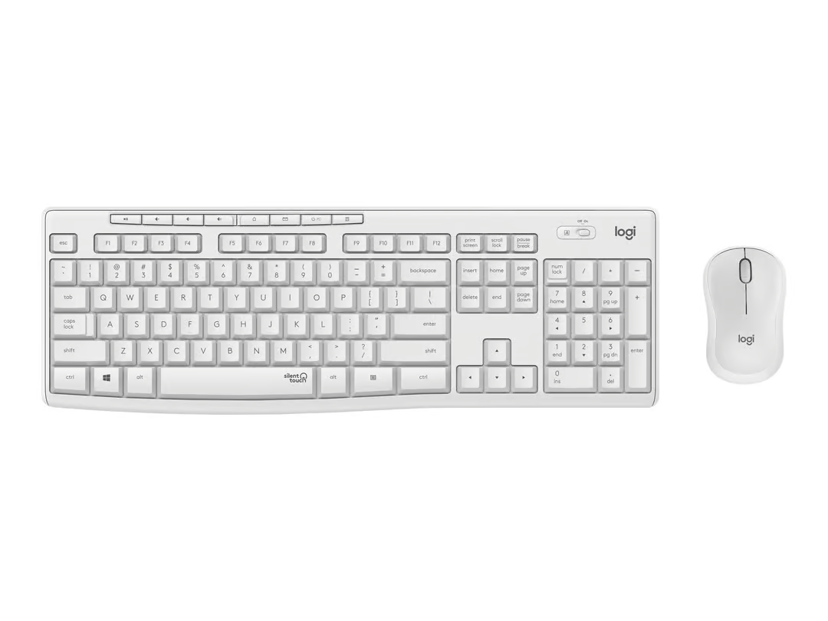 Logitech MK295 Silent Trådlös Nordisk