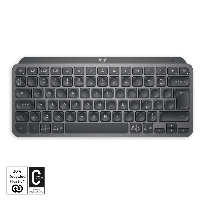 Logitech MX Keys Mini Langaton Pohjoismainen