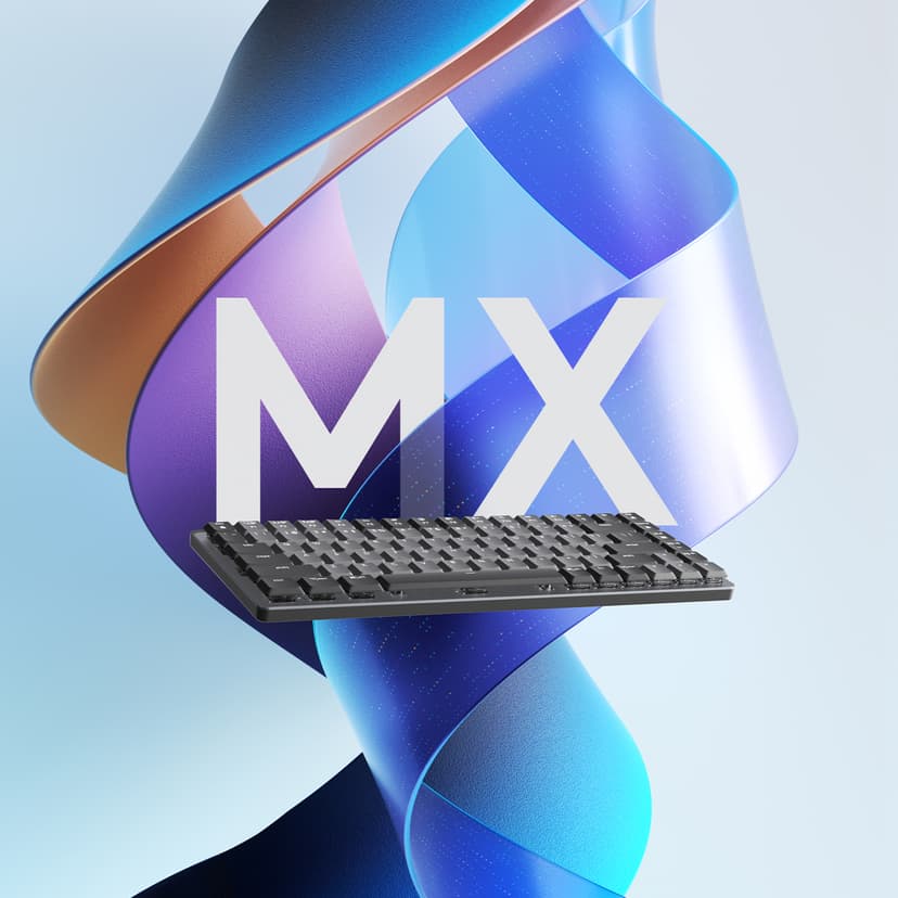 Logitech MX Mechanical Mini Wireless Trådlös Logitech Tactile Nordic