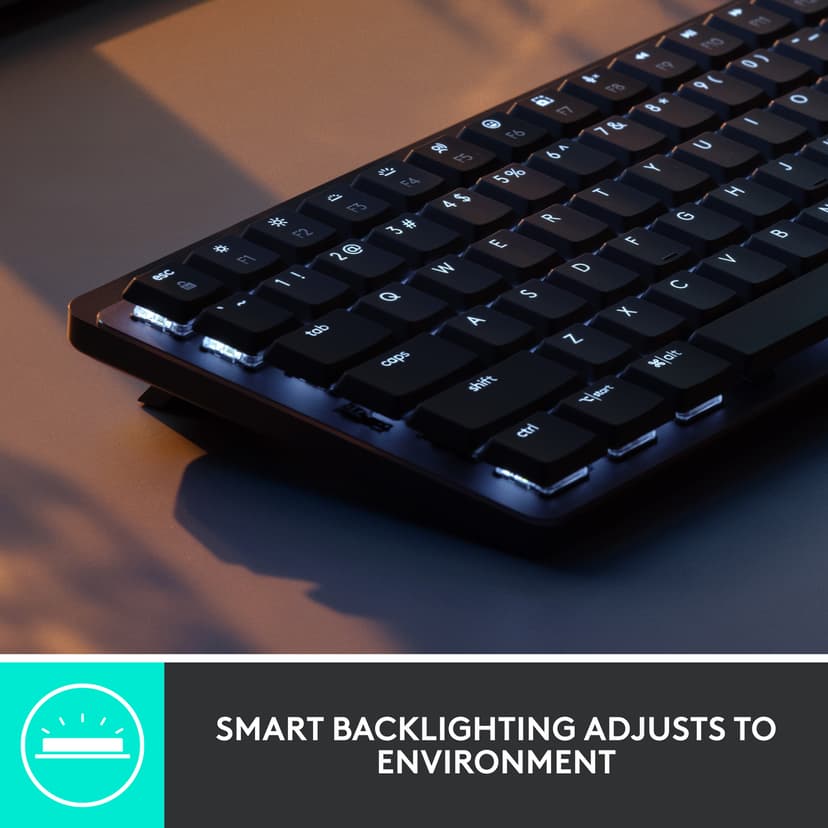 Logitech MX Mechanical Mini Wireless Clicky Logitech Clicky Nordisk