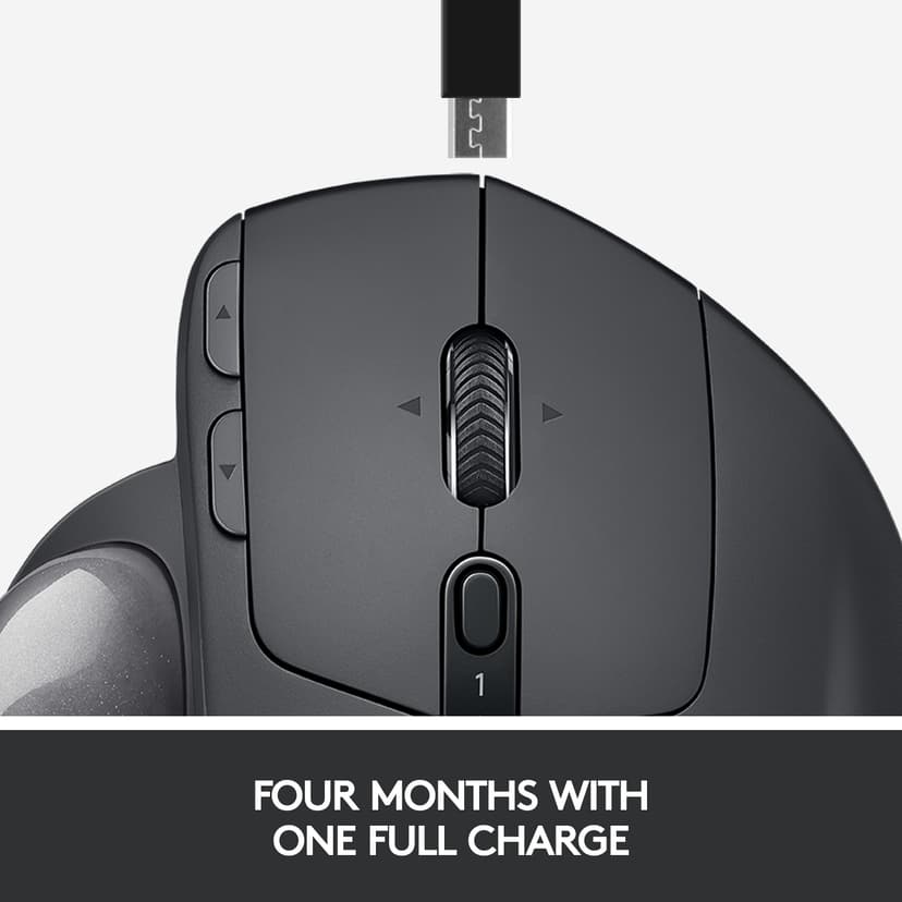 Logitech Mx Ergo Trackball Wireless RF Wireless + Bluetooth