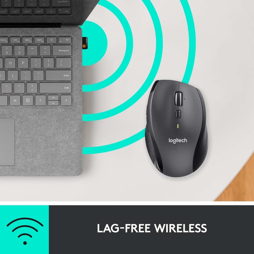 Logitech M705 RF kabel-fri Mus