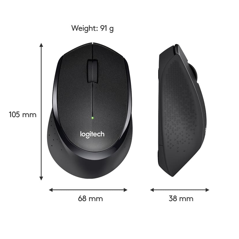 Logitech M330 SILENT PLUS RF Draadloos