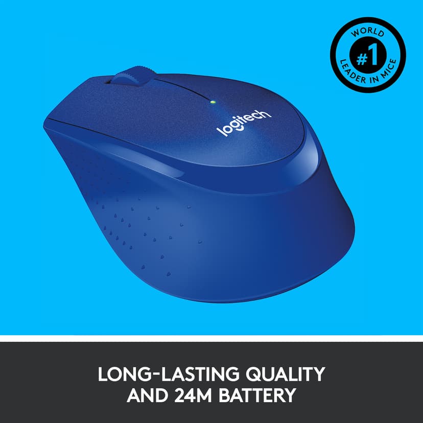 Logitech M330 Silent Plus Wireless RF Trådlös Mus