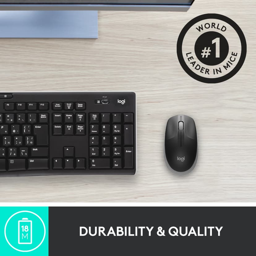 Logitech M190 RF Trådlös Mus
