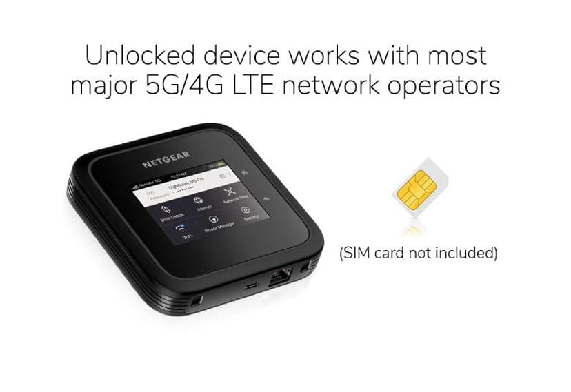 Netgear Nighthawk M6 Pro 5G WiFi 6E Mobil Router