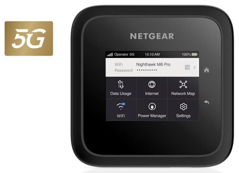 Netgear Nighthawk M6 Pro 5G WiFi 6E Mobile Router