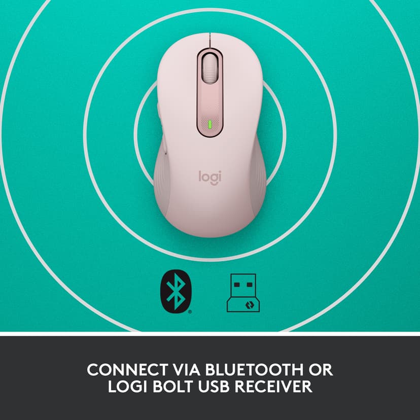 Logitech Signature M650 Large RF-draadloos + Bluetooth
