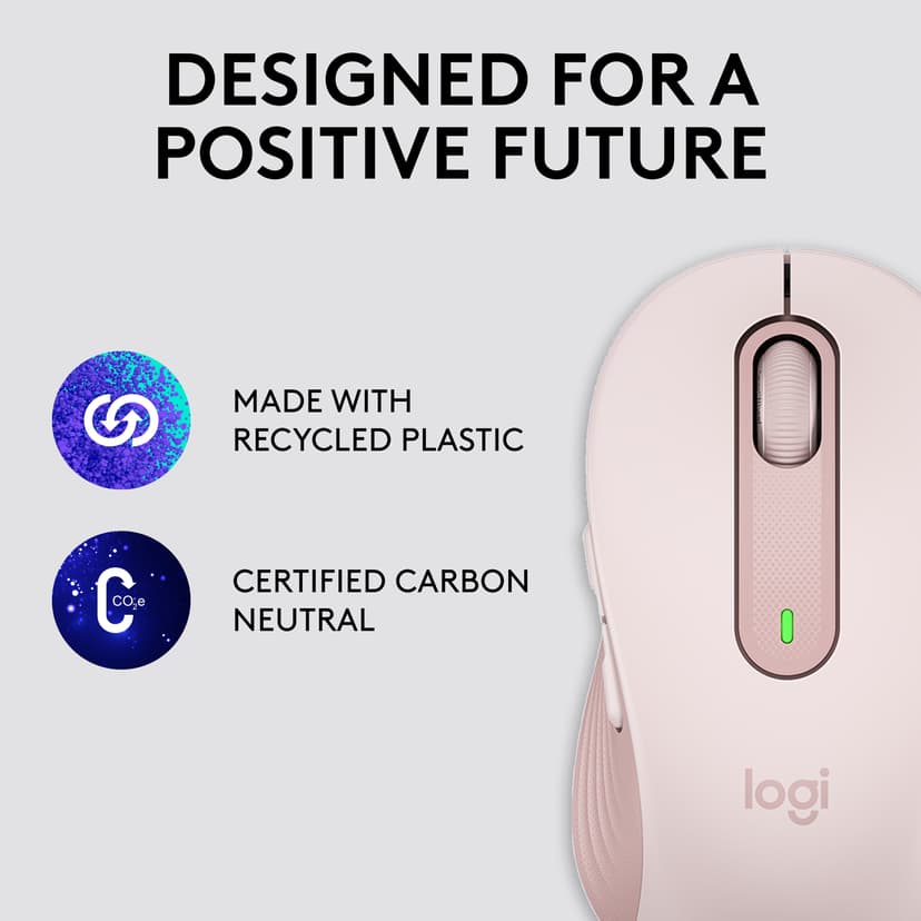 Logitech Signature M650 RF trådløs + Bluetooth