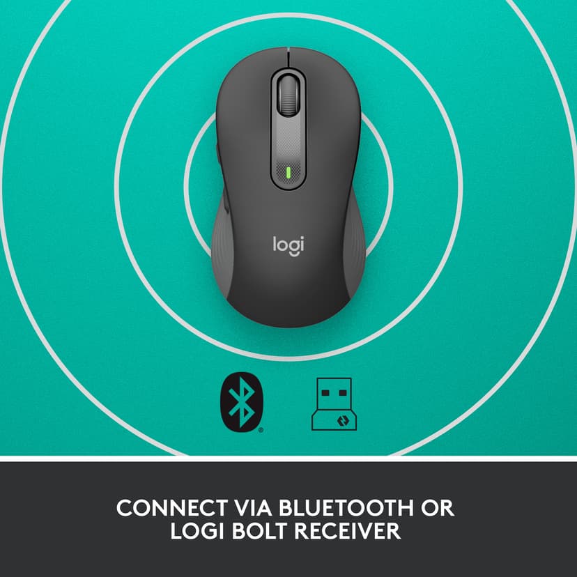 Logitech M650 Large for Business RF Wireless + Bluetooth