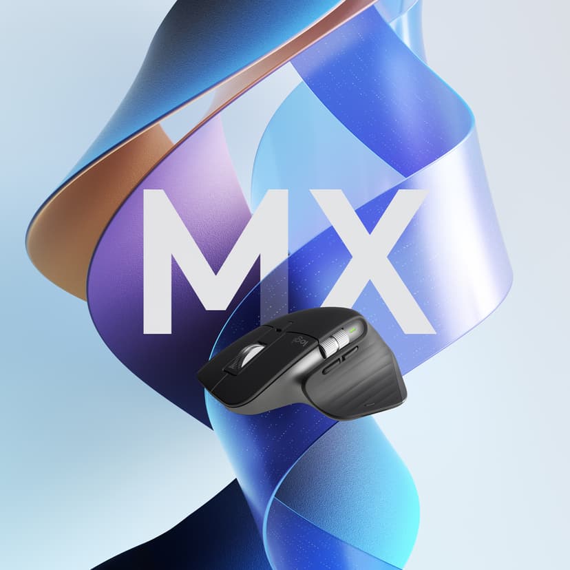 Logitech MX Master 3S Logi Bolt Trådlös RF + Bluetooth