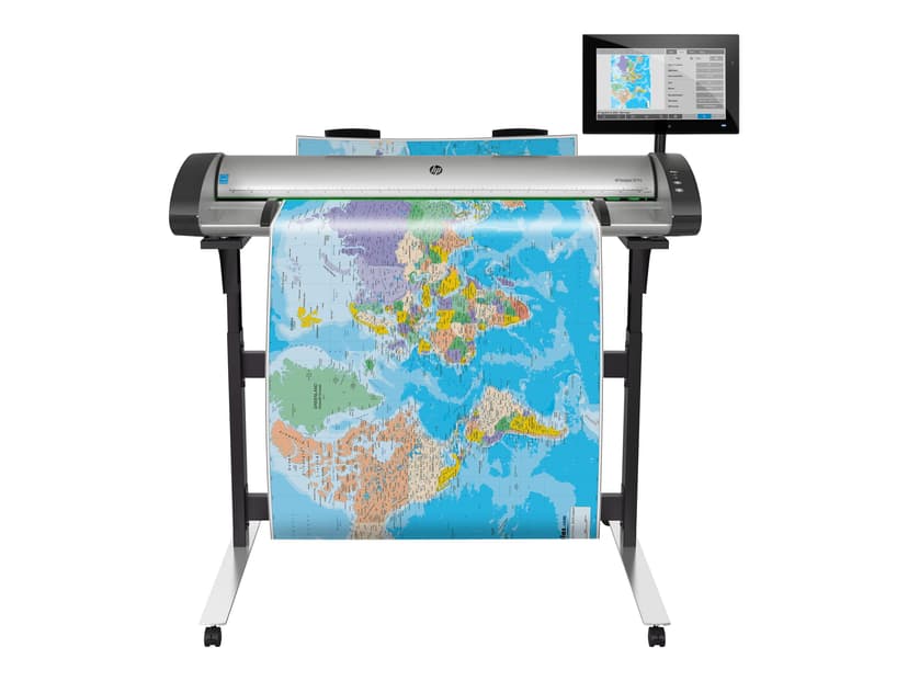HP SD Pro Rullskanner 44" - DesignJet T850/T950
