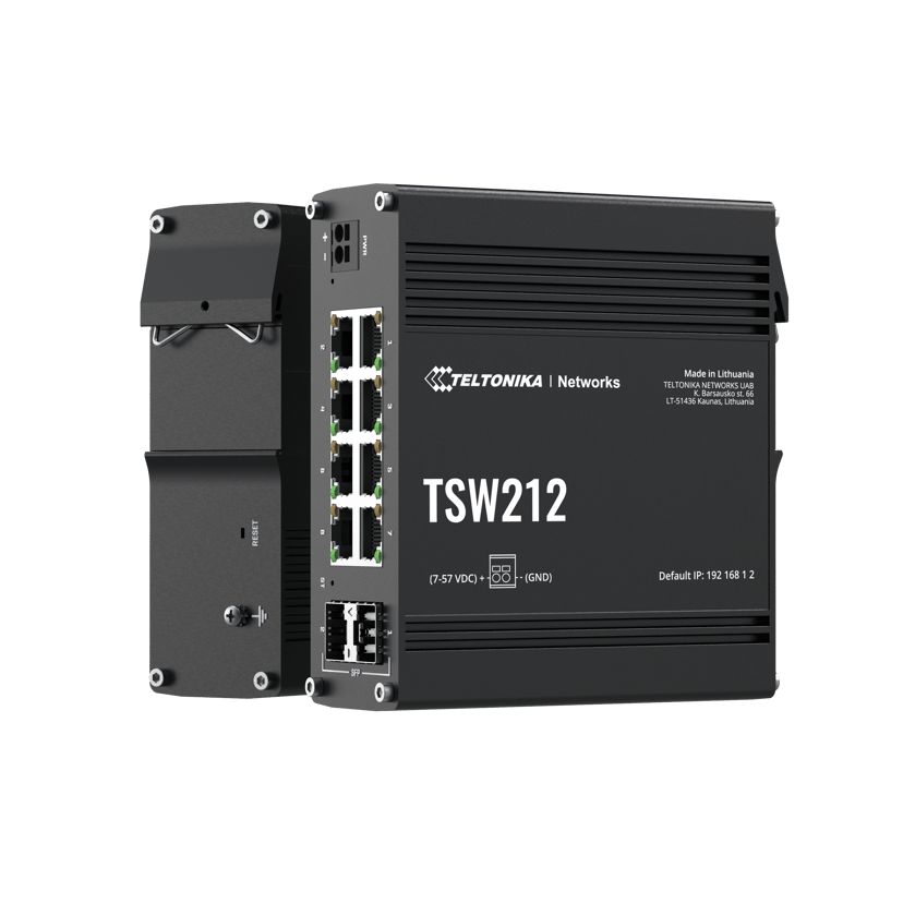 Teltonika TSW212 8xGE + 2xSFP Switch