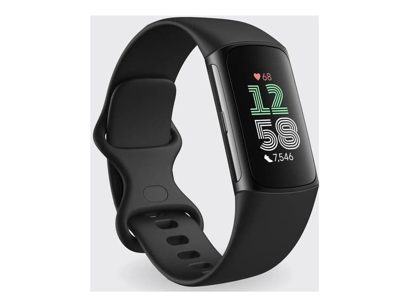 Fitbit Charge 6 AMOLED Aktiivisuuden seurantaranneke musta