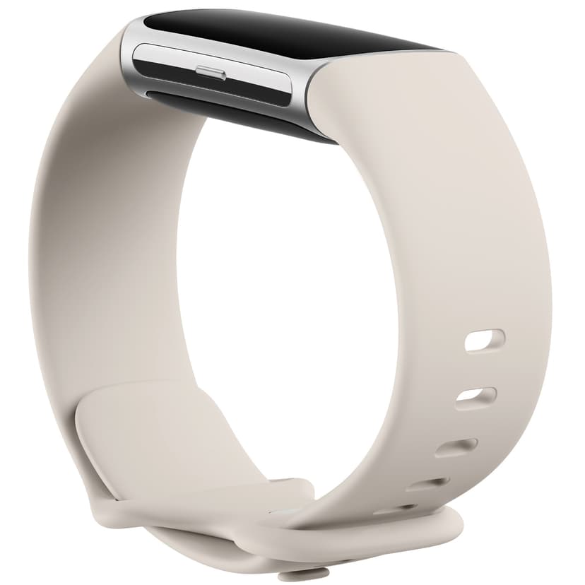 Fitbit Charge 6 Silver Aluminum Case