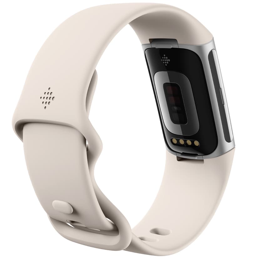 Fitbit Charge 6 Silver Aluminum Case