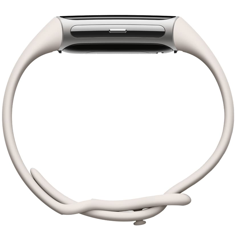 Fitbit Charge 6 Silver Aluminum Case