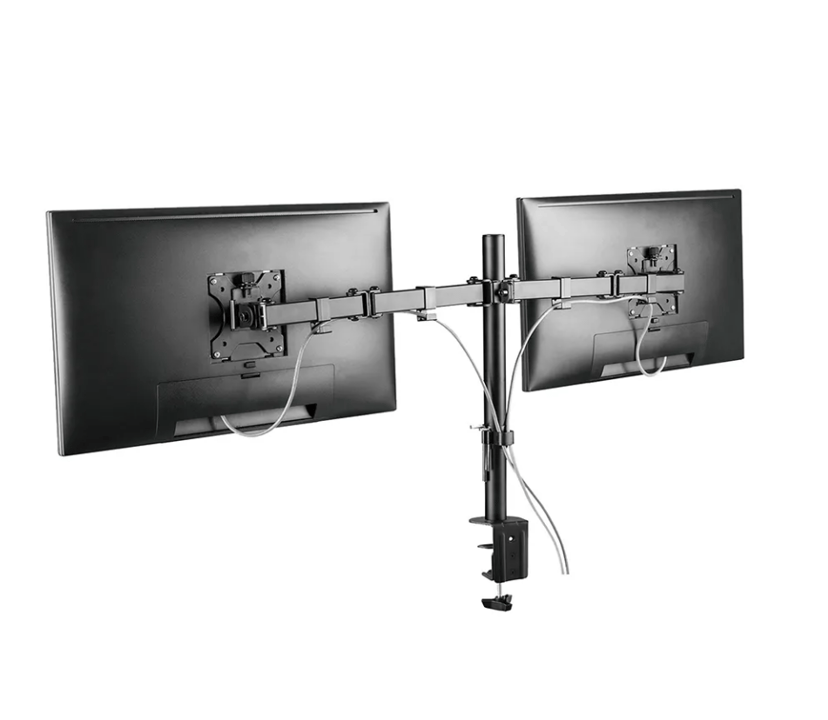 Neomounts FPMA-D550DBLACK - Monitorarm voor 2 flatscreens tot 32" - Zwart