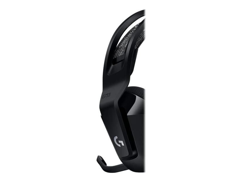 Logitech G733 Lightspeed Wireless RGB Gaming Headset - (Fyndvara klass 2) Stereo Svart