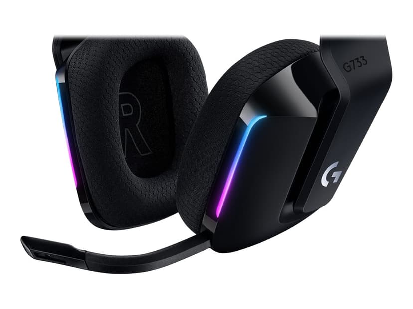 Logitech G733 Lightspeed Wireless RGB Gaming Headset - (Löytötuote luokka 2) Stereo Musta
