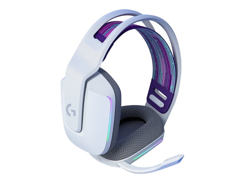 Logitech G733 Lightspeed Wireless RGB Gaming Headset Hvit