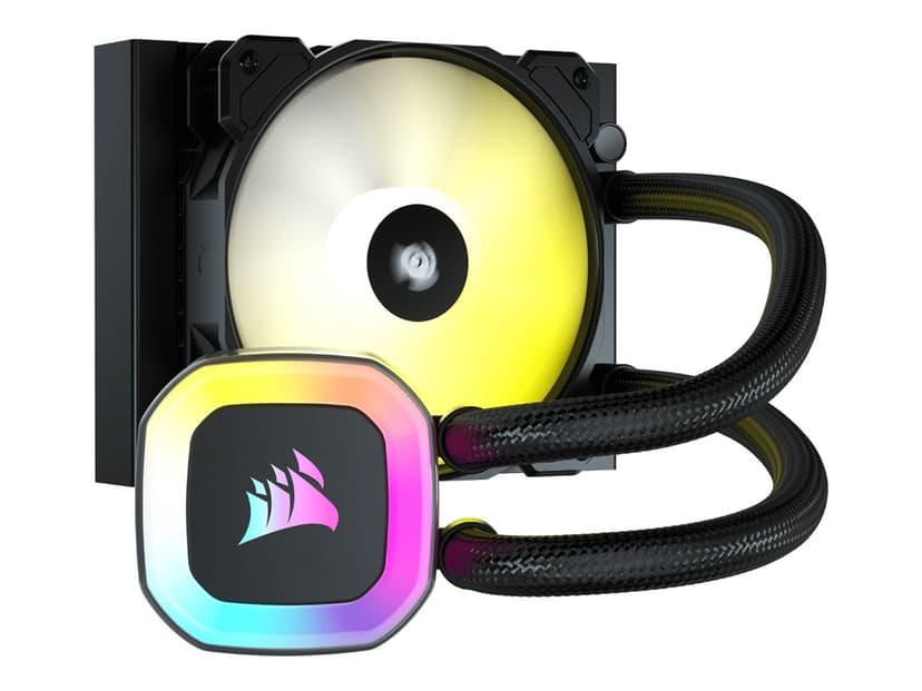 Corsair H55 RGB AIO vloeistofkoeler Zwart