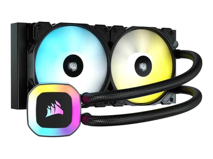 Corsair H100 RGB AiO vattenkylare Svart