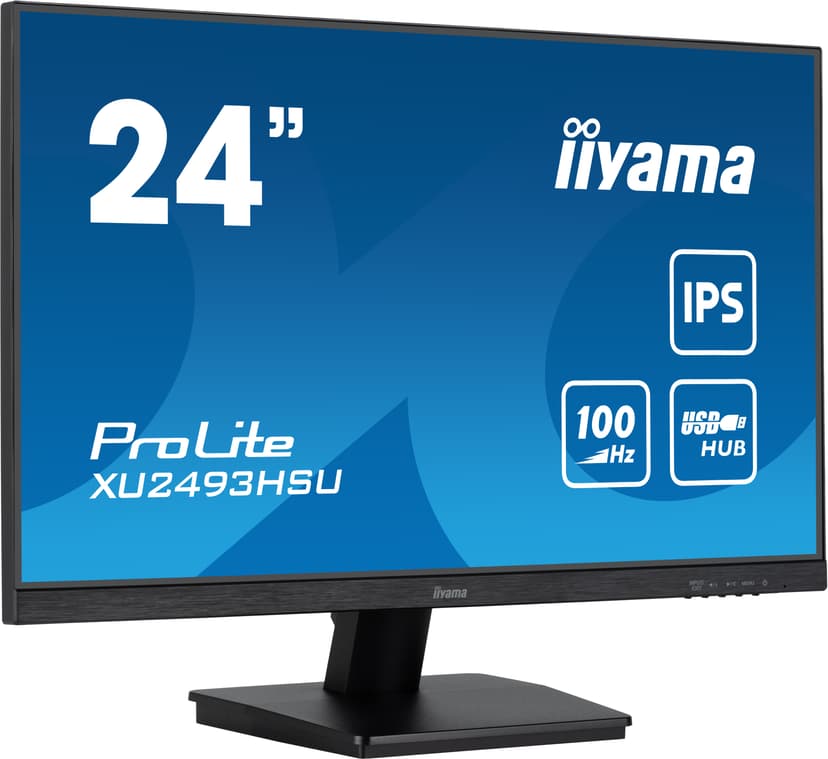 iiyama ProLite XU2493HSU-B6 computer monitor 61 cm (24") 1920 x 1080 Pixels Full HD LED Zwart 24" 1920 x 1080pixels IPS 16:9 100Hz