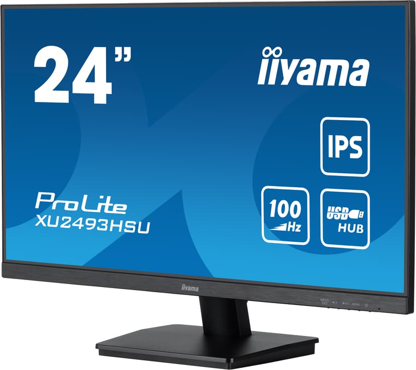 iiyama Prolite Xu2493hsu-b6 24" Fhd Ips 16:9 #nl 24" 1920 x 1080pixels IPS 16:9 100Hz