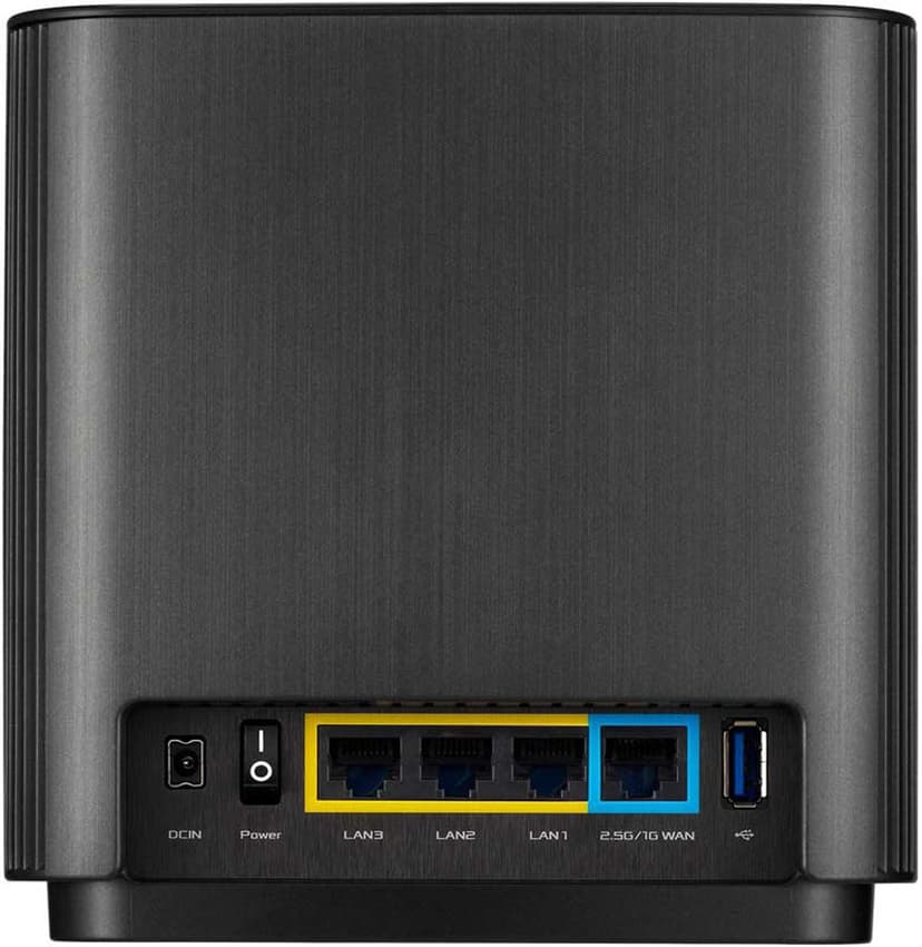 ASUS ZenWiFi AX (XT8) AX6600 1-pakkaus - Musta