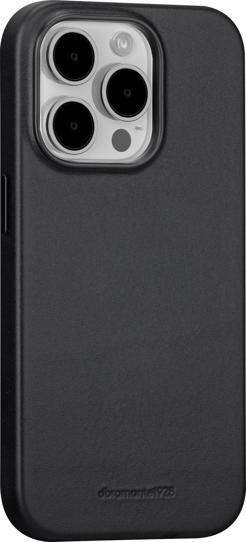 dbramante1928 Roskilde Magsafe Full-Grain Leather iPhone 15 Pro Max Svart