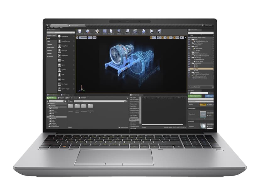 HP ZBook Fury G10 Workstation Core i7 32GB 1000GB RTX 3500 16"