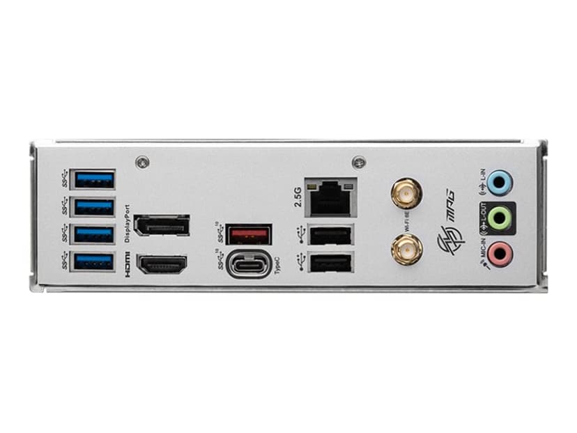 MSI Mpg B760i Edge Wifi Ddr4 S-1700 Mini-itx LGA 1700 mini ITX Bundkort