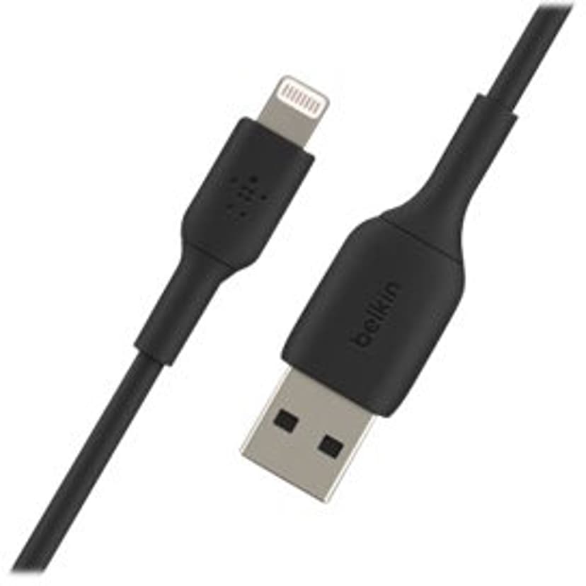Belkin Lightning To USB-A Cable 2m Zwart