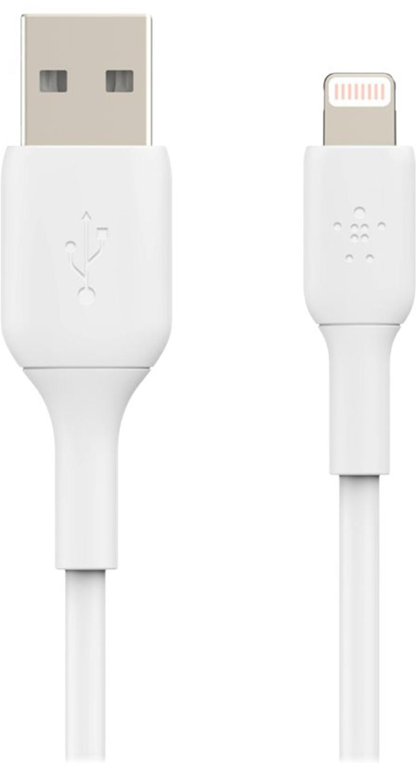 Belkin Lightning Till USB-A Kabel 1m Vit